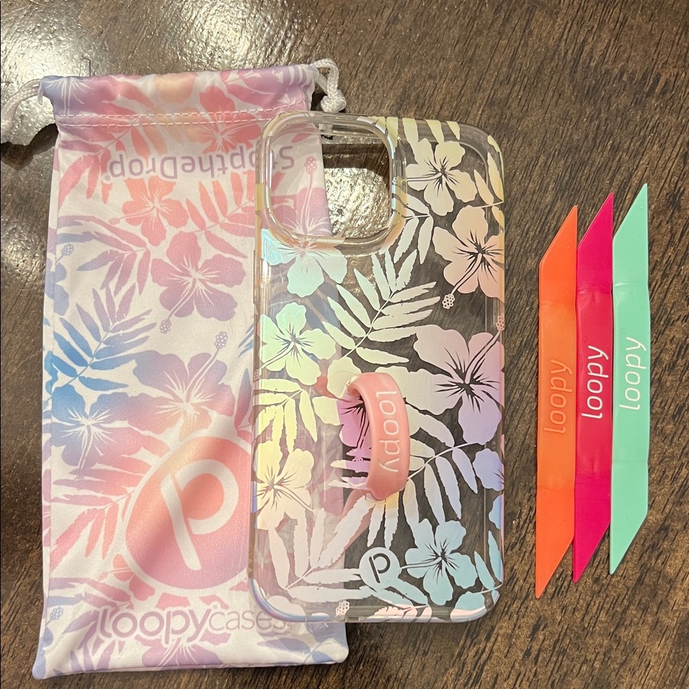 Loopy Case Tropical Floral Phone Case iPhone 13 Pro Max